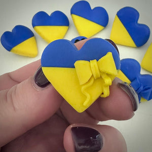 Ukrainian Heart Pin